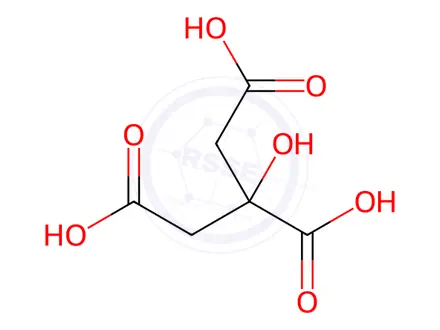 Chemical structure of TRIZMA CITRATE DIBASIC