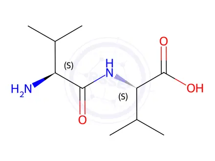Chemical structure of Valine Impurity 80