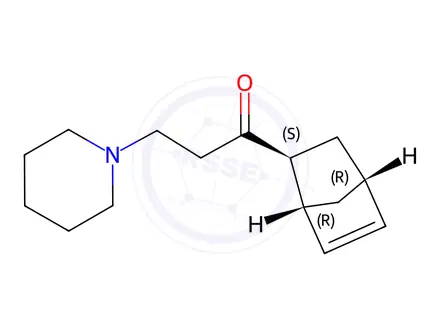 Chemical structure of Biperiden Impurity 2