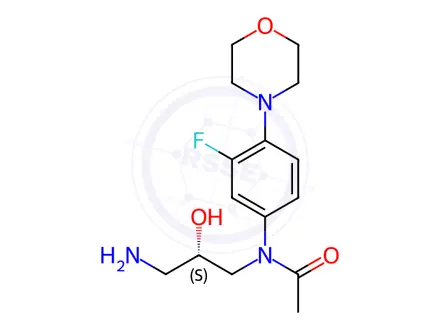 Chemical structure of Linezolid Impurity 25