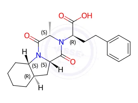 Chemical structure of Trandolapril impurity 16