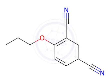 Chemical structure of Febuxostat impurity 37