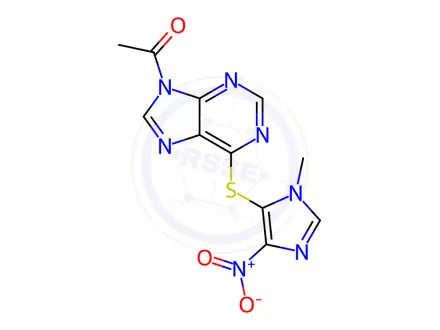 Chemical structure of Azathioprine Impurity 15