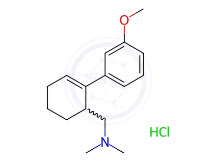 Chemical structure of Tramadol Hydrochloride Impurity 3 (Tramadol Hydrochloride EP Impurity C Hydrochloride) (Mixture of Enantiomers)