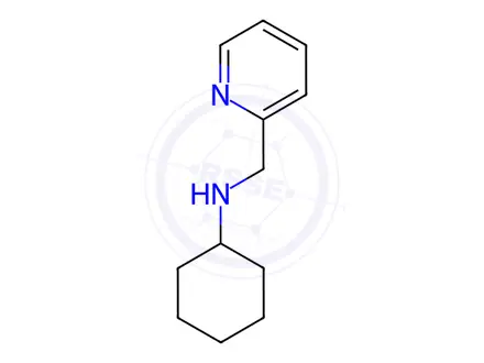 Chemical structure of N-(2-Pyridinylmethyl)cyclohexanamine Dihydrobromide