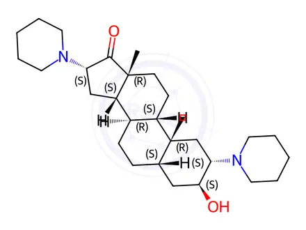 Chemical structure of Vecuronium bromide impurity 7