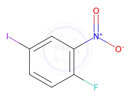 Chemical structure of 4-Iodo-2-nitrofluorobenzene