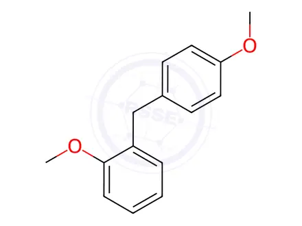 Chemical structure of 1-Methoxy-2-(4-methoxybenzyl)benzene