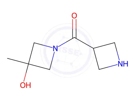 Chemical structure of Azetidin-3-yl(3-hydroxy-3-methylazetidin-1-yl)methanone