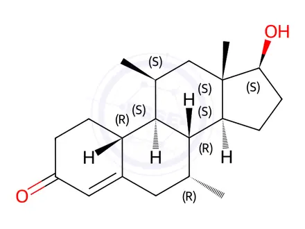 Chemical structure of Testosterone Impurity 137