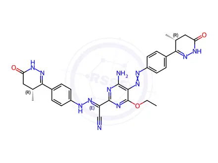 Chemical structure of Levosimendan Impurity 8
