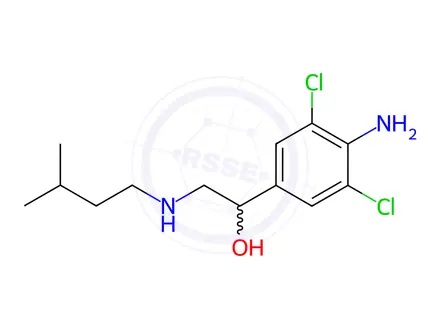 Chemical structure of Clenbuterol Impurity 14