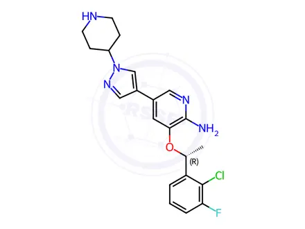 Chemical structure of Crizotinib Impurity 21