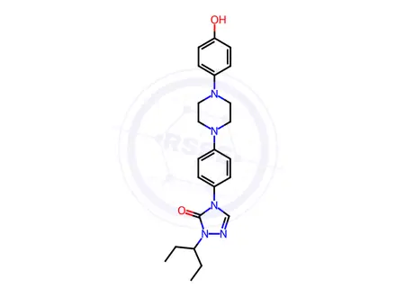 Chemical structure of Posaconazole Impurity 13