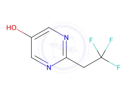 Chemical structure of 2-(2,2,2-Trifluoroethyl)pyrimidin-5-ol