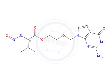 Chemical structure of N-Nitroso N-Methyl Valaciclovir