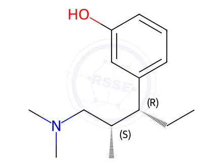 Chemical structure of (1R,2S)-Tapentadol Hydrochloride
