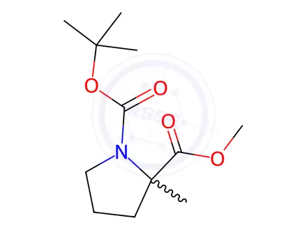 Chemical structure of Proline Impurity 50