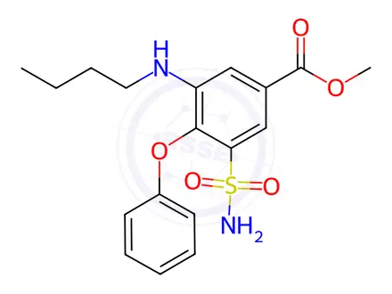 Chemical structure of Bumetanide Impurity 73
