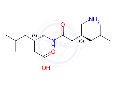 Chemical structure of Pregabalin Impurity 39