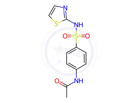 Chemical structure of Sulfathiazole Impurity 1