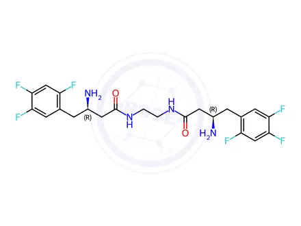 Chemical structure of Sitagliptin Impurity 70