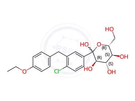 Chemical structure of Dapagliflozin Impurity 89