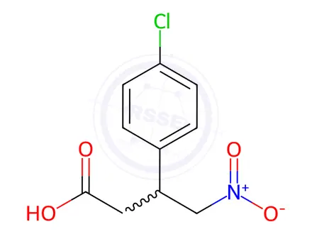 Chemical structure of Baclofen Impurity 18