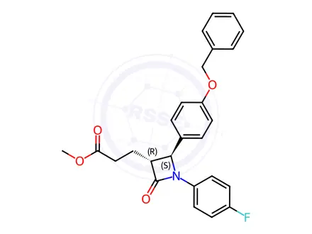 Chemical structure of Ezetimibe Impurity 18