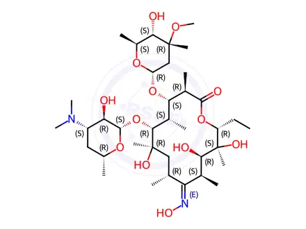 Chemical structure of Azithromycin Impurity 20