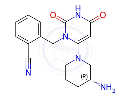 Chemical structure of Alogliptin Impurity 25