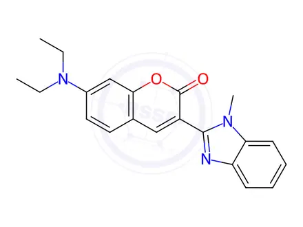 Chemical structure of Coumarin Impurity 9 (Coumarin 30)