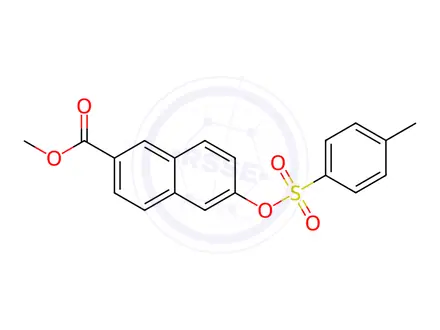 Chemical structure of Naphthoic Acid Impurity 126
