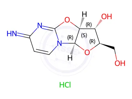 Chemical structure of Cytarabine EP Impurity H (HCl Salt)