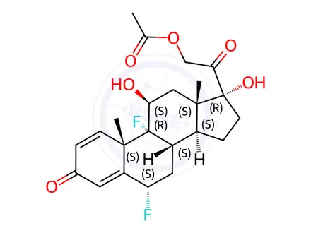 Chemical structure of Fluocinolone Acetonide Impurity 20
