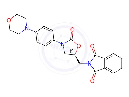 Chemical structure of Linezolid Impurity 93