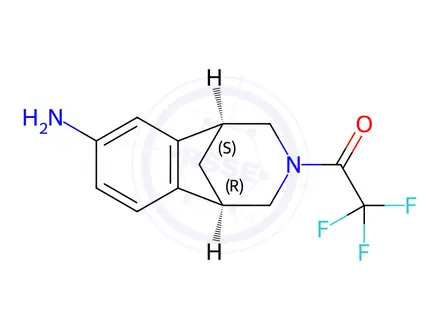Chemical structure of Varenicline Impurity 76