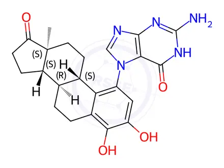 Chemical structure of Estrone Impurity 15