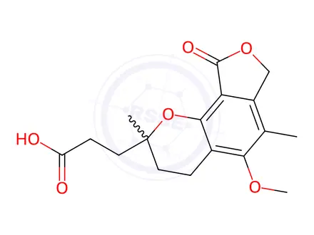 Chemical structure of Mycophenolate Mofetil Impurity 12