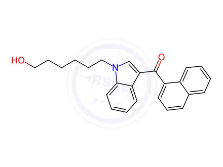 Chemical structure of JWH-019 6-Hydroxyhexyl