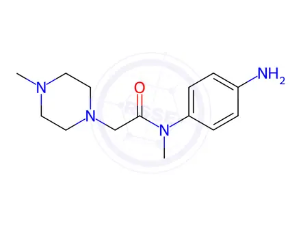 Chemical structure of Nintedanib Impurity 61