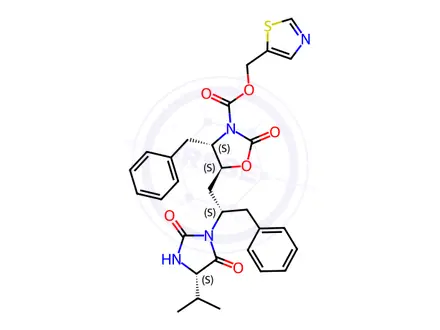 Chemical structure of Ritonavir EP Impurity H