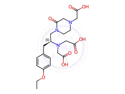 Chemical structure of Gadoxetic Acid Disodium Impurity 48