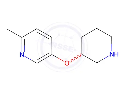 Chemical structure of 6-Methyl-3-pyridinyl3-piperidinylether Dihydrochloride