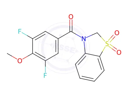 Chemical structure of Dotinurad Impurity 21