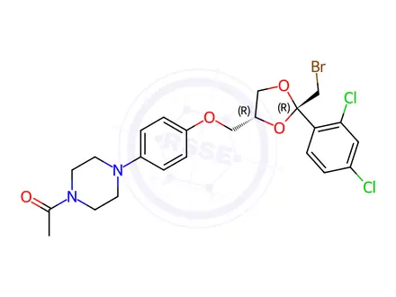 Chemical structure of Ketoconazole Impurity 20