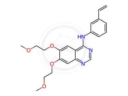 Chemical structure of Erlotinib Impurity 7