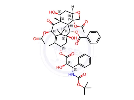 Chemical structure of Docetaxel EP Impurity G