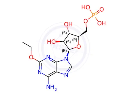 Chemical structure of Fludarabine EP impurity F