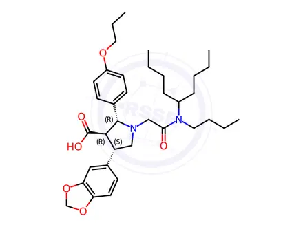 Chemical structure of Atrasentan Hydrochloride Impurity 125